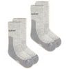 Wom Mer Hike+ Light Crew 2 Pack BLIZZARD HTHR/ALLOY