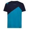 LA SPORTIVA Dude T-Shirt M, Tropic Blue/Deep Sea