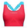Pulse High Support Bra W Hibiscus/Malibu Blue