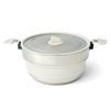 Detour Stainless Steel Collapsible Pot - 5L, Moonstruck Grey
