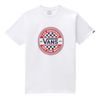 VANS CIRCLE CHECKER SS TEE, WHITE