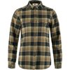 FJÄLLRÄVEN Värmland Heavy Flannel Shirt W, Dark Sand-Dark Navy