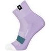 All-Mountain Targeted Cushion Quarter Socks lavandin-deep teal