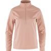 Abisko Lite Fleece Half Zip W Chalk Rose