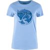 Arctic Fox Print T-shirt W, Ultramarine