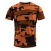 Kløvstien Merino Tee Man, Flame
