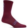Comp Racer High Rise Dark Maroon