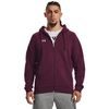 UNDER ARMOUR Rival Fleece FZ Hoodie-MRN