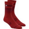 ADVOCATE Performance Socks Cherry/Brick S/M