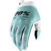 100% ITRACK Gloves Aqua