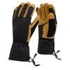 Alpine Guide Leather Gloves, Black/Cedar