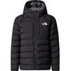 B REVERSIBLE PERRITO HOODED JACKET, TNF BLACK/SMOKED PEARL