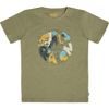 Kids Forest Findings T-shirt Light Olive