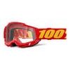 ACCURI 2 JUNIOR Goggle Red - Clear Lens