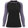 LESLIE L/S anthracite/wisteria