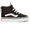 TODDLER SK8-HI ZIP SHOES (1-4 years), Black/White