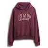 853429-00 Oversize mikina Logo Heavyweight Unisex Červená