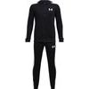 UA Knit Hooded Track Suit-BLK
