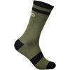 POC Lure MTB Sock Long, Epidote Green/Uranium Black