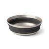 Detour Stainless Steel Collapsible Bowl - M, Beluga Black