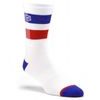 100% FLOW Performance Socks White