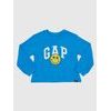 GAP 485831-00 Dětské tričko GAP & Smiley® Modrá