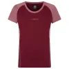 Move T-Shirt W, Red Plum/Blush