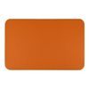 Obdelníkové sedátko bez ucha - oranžové