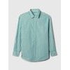 755814-34 Košile z organické bavlny Zelená