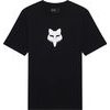 Yth Fox Head Ss Tee Ultra Black