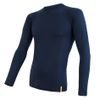 SENSOR MERINO DF men's long shirt. sleeve deep blue