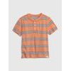 GAP 602588-03 Dětské pruhované tričko Oranžová