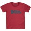 Kids Fjällräven Logo T-shirt Pomegranate Red