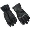 Racing Leather ski gloves, black/silver