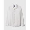 GAP 855351-05 Lněná košile Bílá