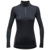 DEVOLD Duo active woman zip neck black