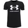 UNDER ARMOUR UA Sportstyle Logo SS, Black