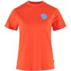 Fox Boxy Logo Tee W, Flame Orange