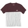 VANS MN COLORBLOCK TEE WHITE/PORT ROYALE