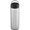 Wide w/Wide Loop Cap - brushed stainless 800 ml