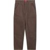 Skate Drill Chore AVE Loose Carp Pant CHOCOLATE BROWN