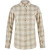Övik Classic Flannel Shirt W Mais Yellow-Fossil