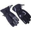 Reflex ski gloves, black/silver