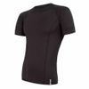 SENSOR COOLMAX TECH men's shirt black