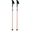 Tour telescopic ski poles, black/orange