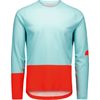 M's Motion Air L/S Jersey Lazurite Blue/Carnelian Orange