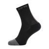 M Mid Socks black/graphite grey