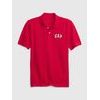 559938-00 Dětské polo tričko s logem Červená