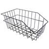 FORCE Rear carrier basket large, black