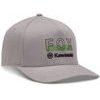 Fox X Kawi Flexfit Hat Steel Grey